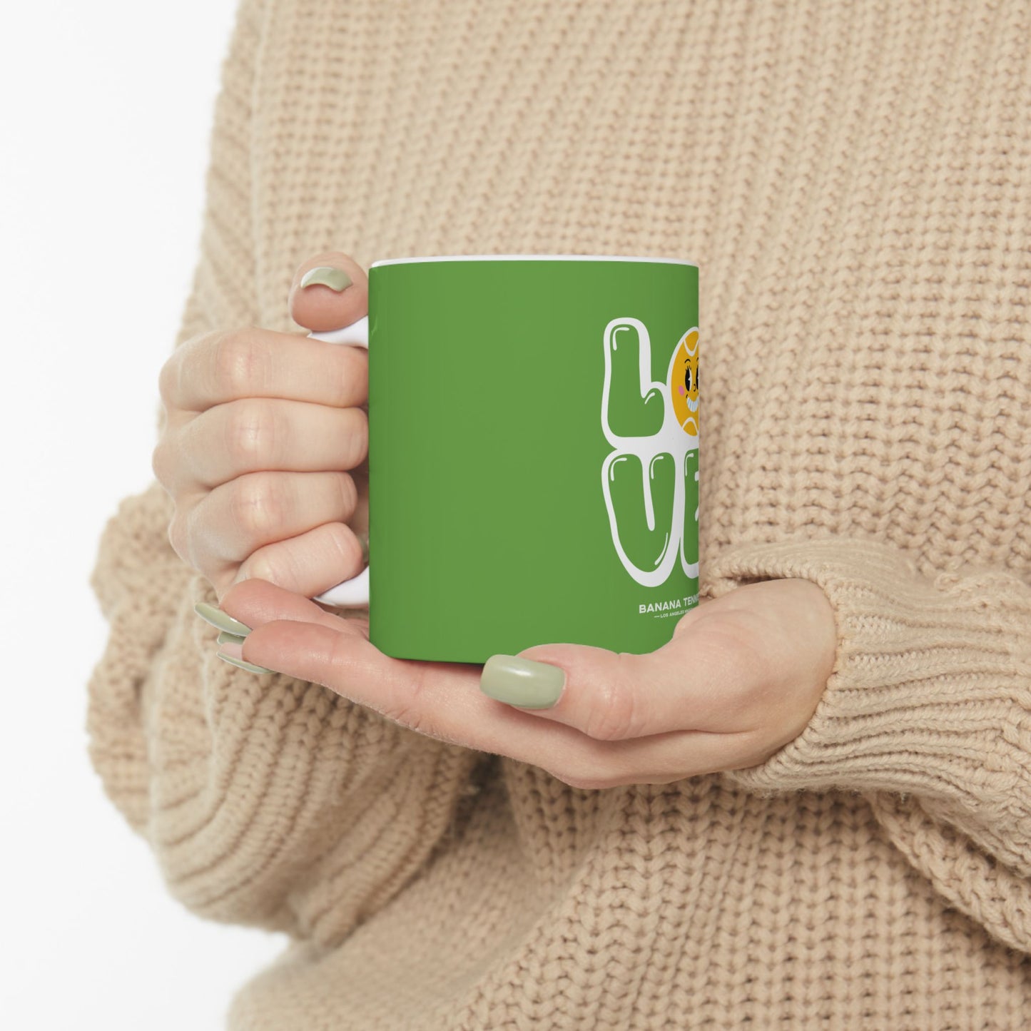 LOVE · Ceramic Mug · Green