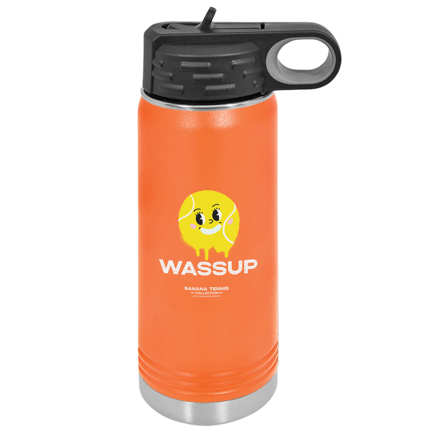WASSUP · Stainless Steel Water Bottle · Orange