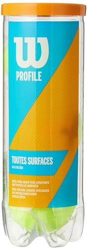 Wilson Profile All Court Tennis Balls - 12 Pack