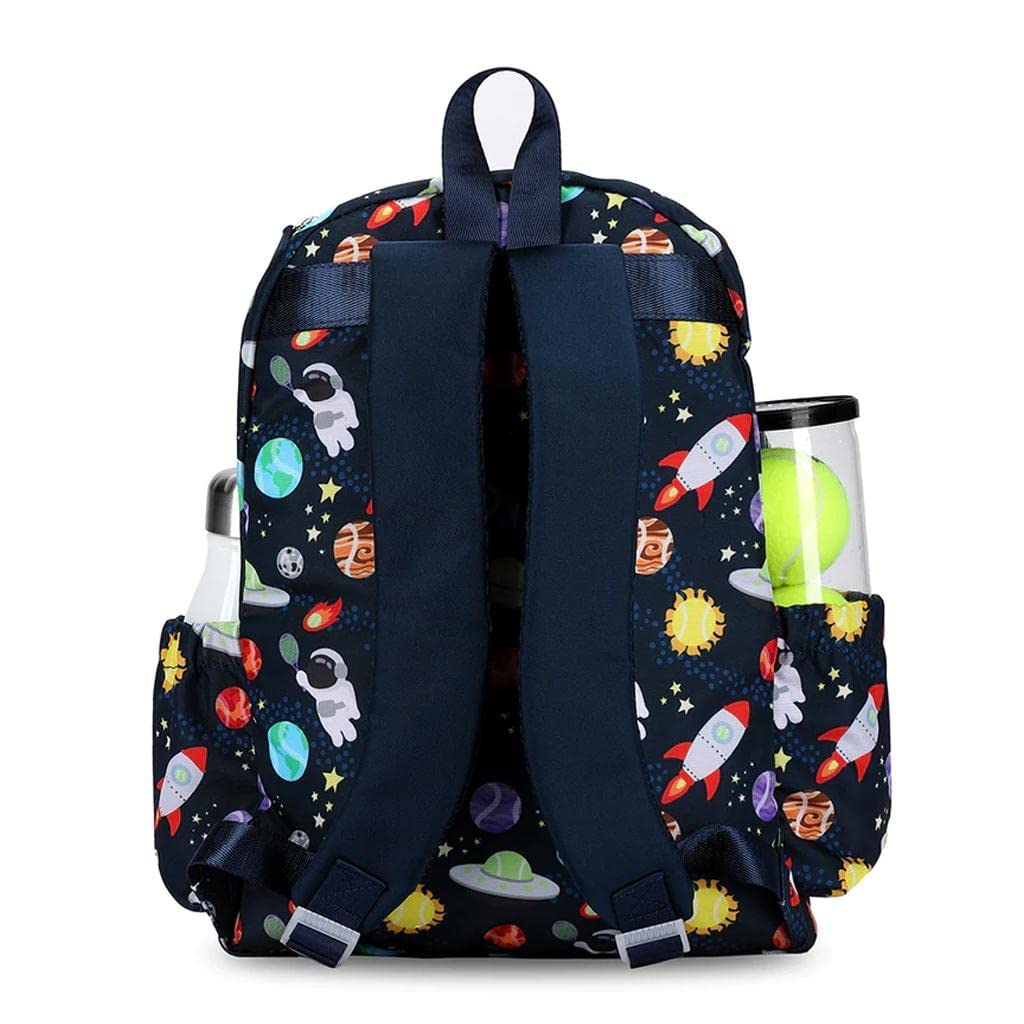 Little Love Tennis Backpack - 4/8years old - Black Planets