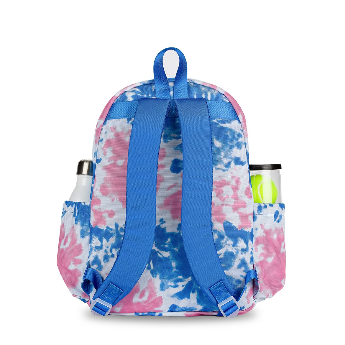 Big Love Tennis Backpack - 7/11 years old - Blue + Pink Tie Dye