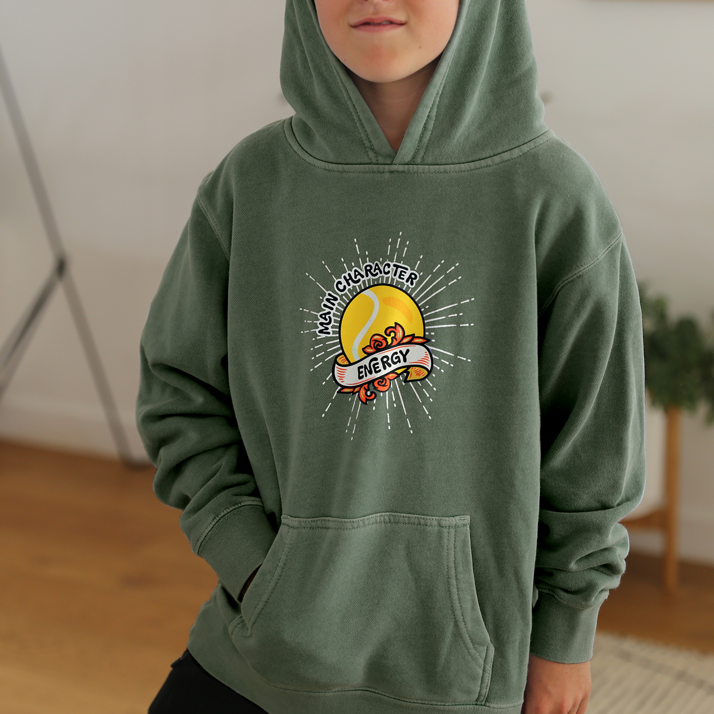 Youth Pigment-Dyed Hoodie NUOVO