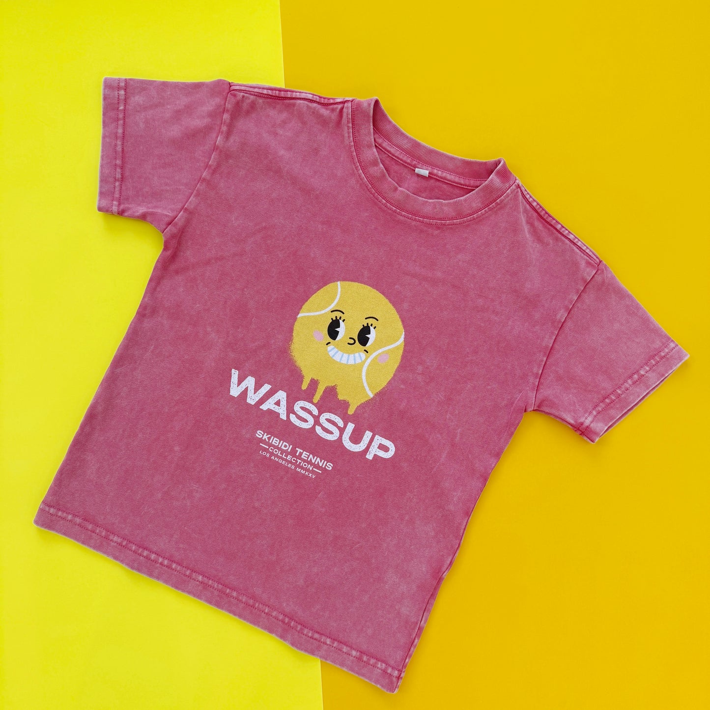 WASSUP · Vintage Wash Kids' T-shirt