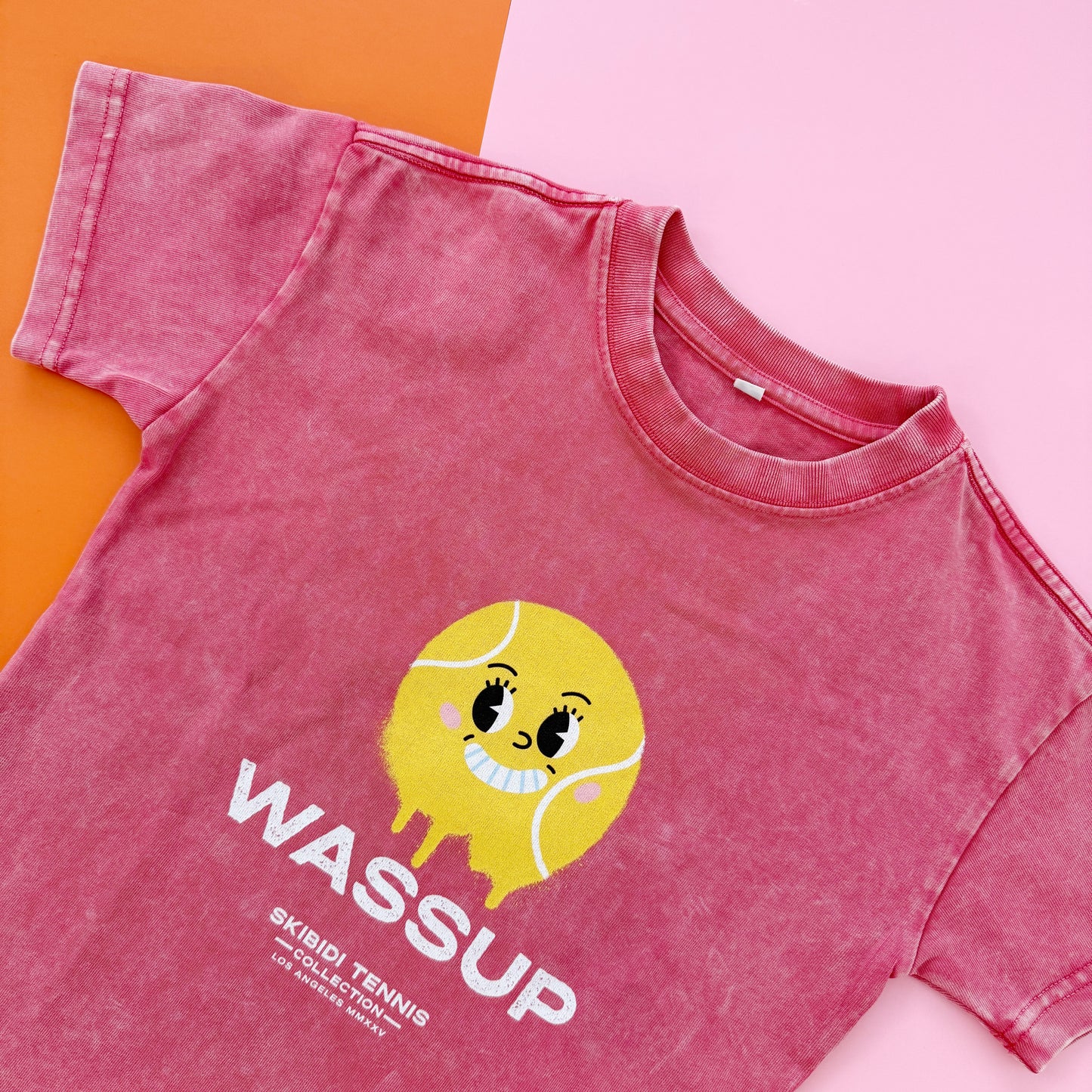 WASSUP · Vintage Wash Kids' T-shirt