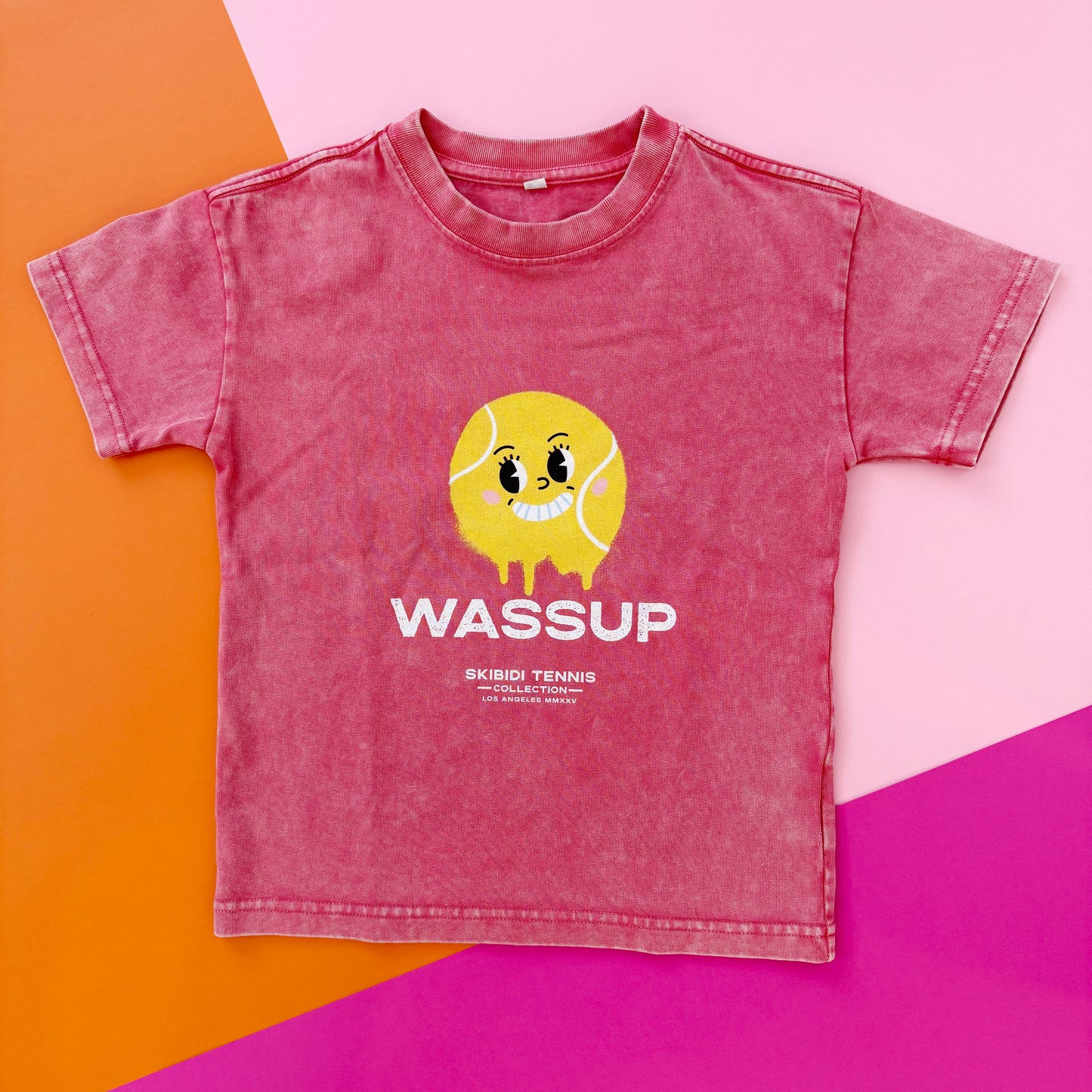 WASSUP · Vintage Wash Kids' T-shirt