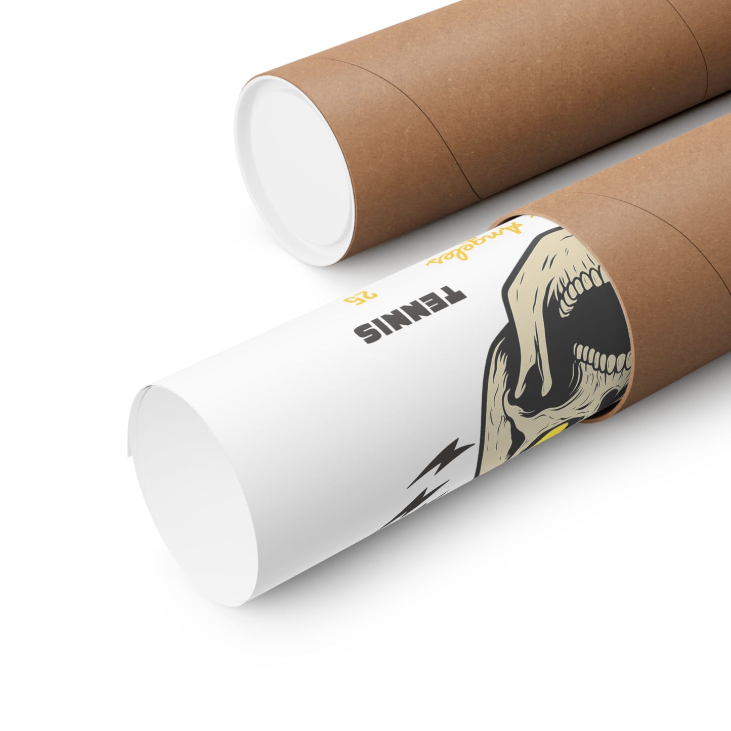 TENNIS OBSESSION · Matte Poster · White