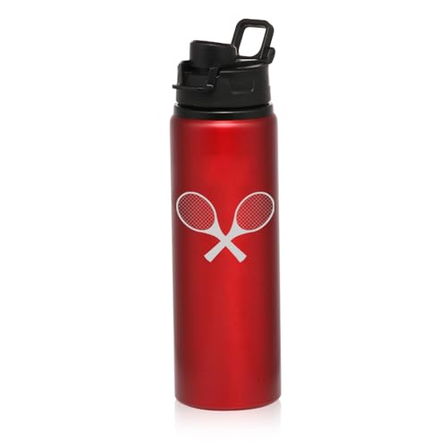 Aluminum Water Bottle - Red - 25 oz