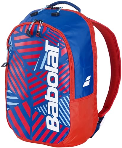 Babolat Jr Tennis Backpack (White/Blue/Red)