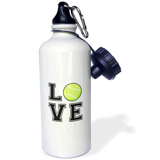 Love Tennis Insulated Water Bottle - 21 oz