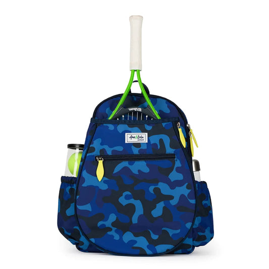 Big Love Tennis Backpack - 7/11 years old - Navy Camo