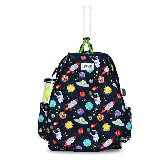 Little Love Tennis Backpack - 4/8years old - Black Planets