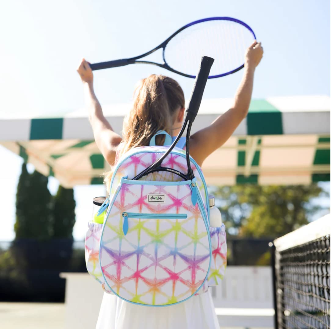 Jr. Love Tennis Backpack - 9/12 y - Rainbow Shibori