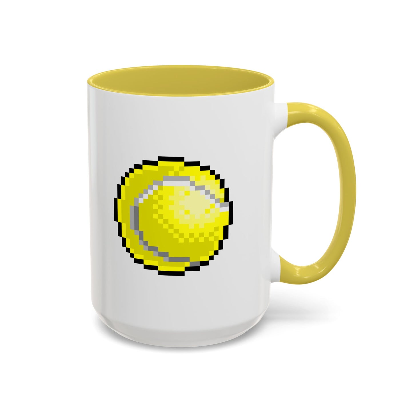 TENNIS. VIDEOGAMES. REPEAT Mug - Perfect for Gamers, Unique Gift for Birthdays, Retro Pixel Art Coffee Mugs, Fun Office Decor, 11oz & 15oz Sizes