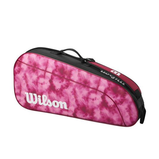 Wilson Junior Tennis Bag - Pink + Red