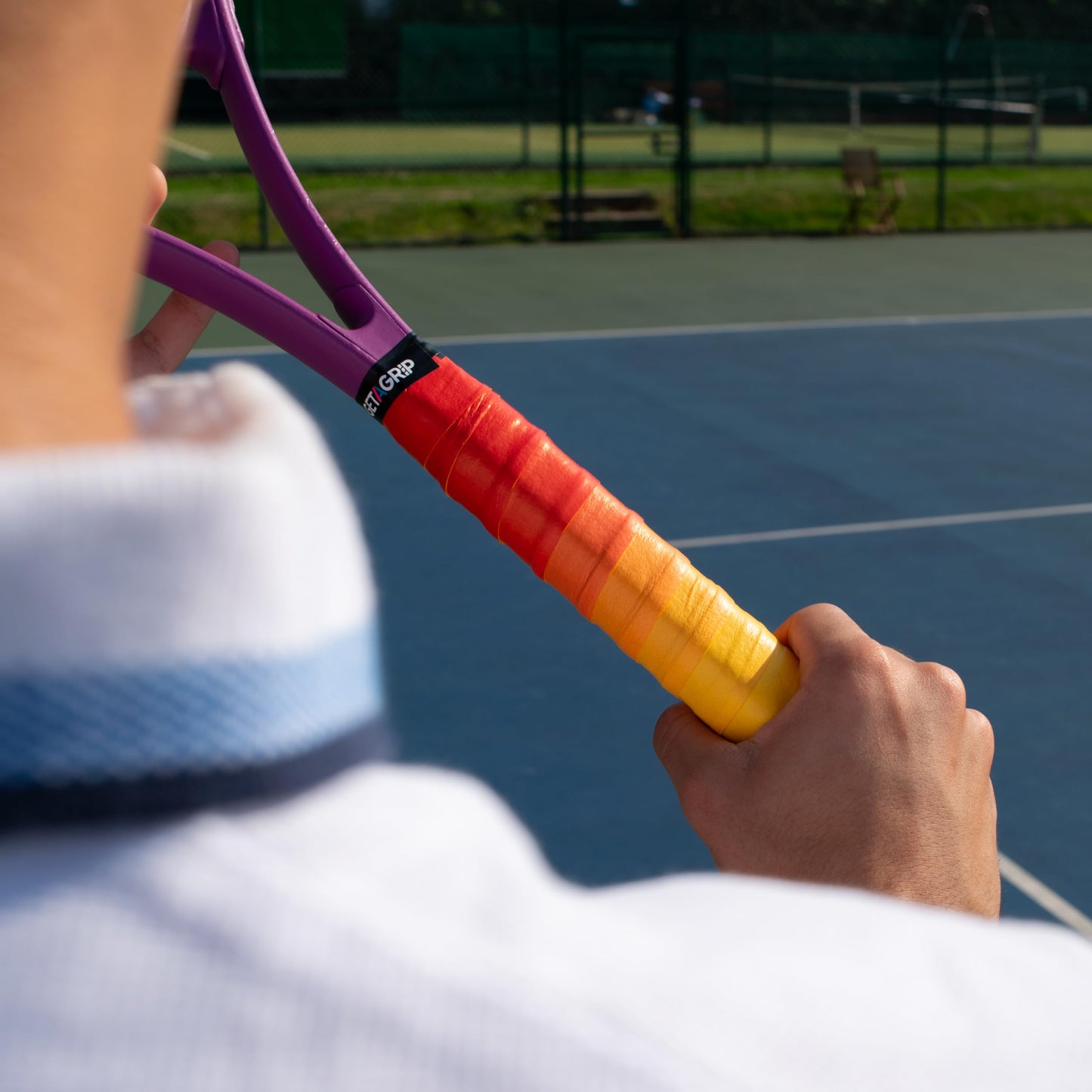 Tennis Racket Grip Tape - Sunset Orange