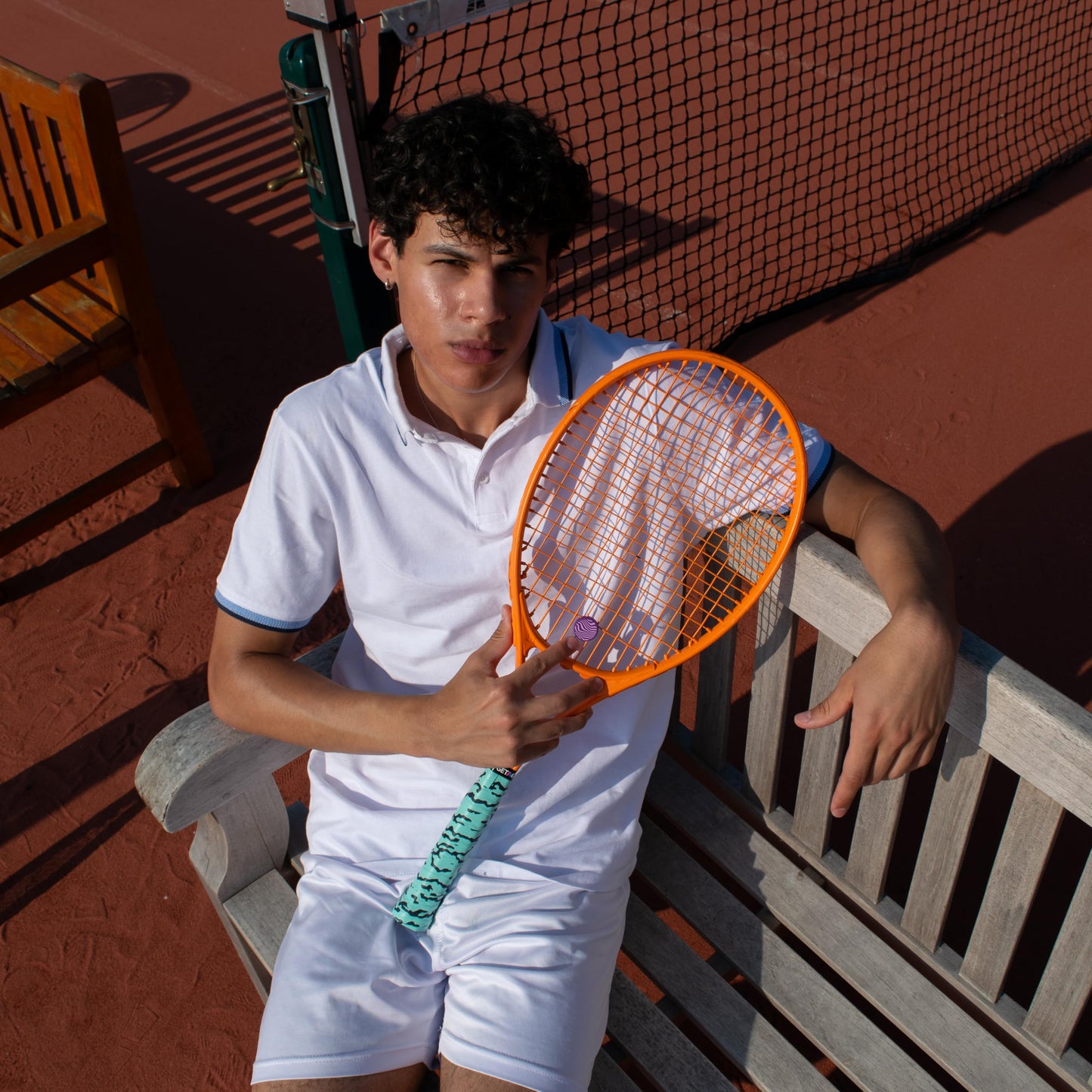 Tennis Racket Grip Tape - Camo Mint