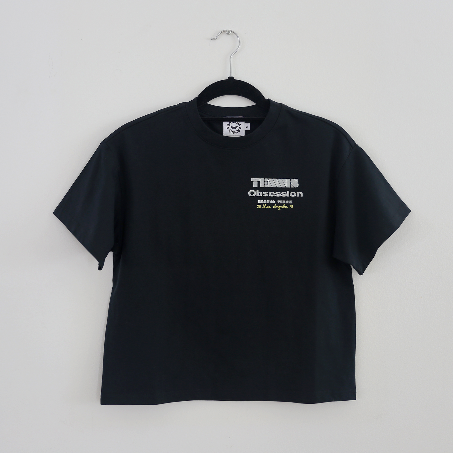 TENNIS OBSESSION · Quick-Dry Kids' T-shirt · Black