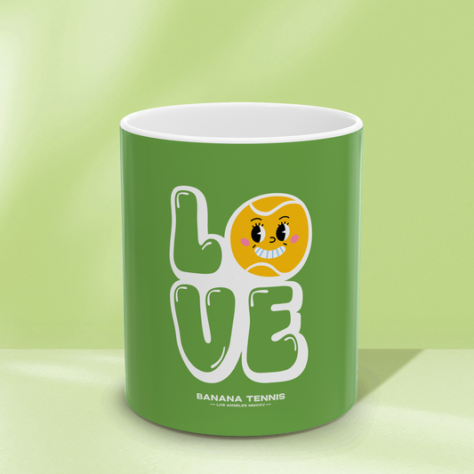LOVE · Ceramic Mug · Green