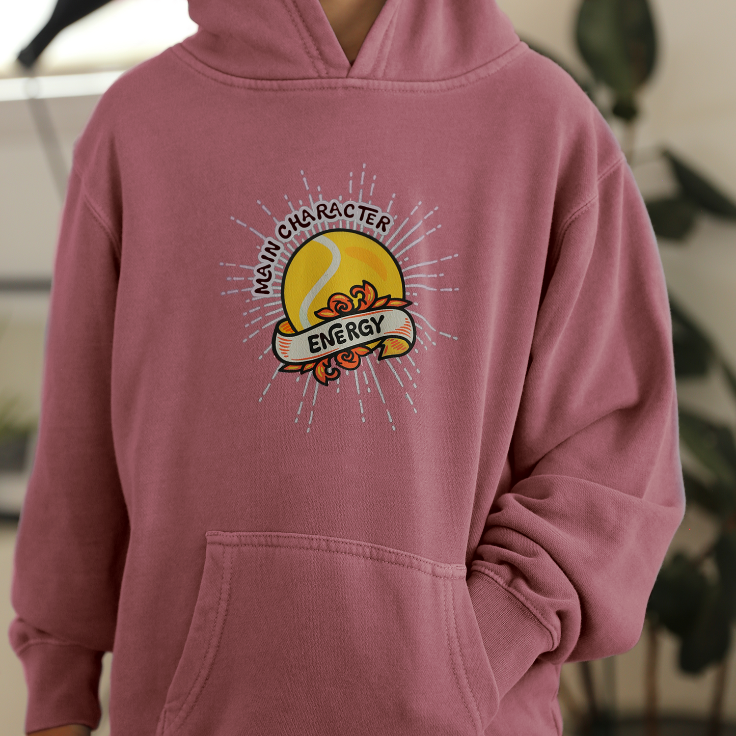 Youth  Pigment-Dyed Hoodie NUOVO YELLOW