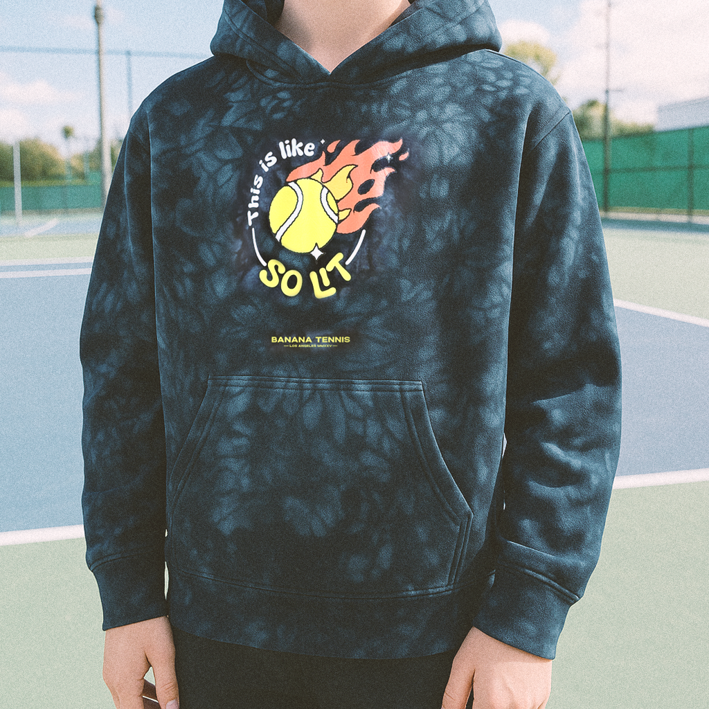 SO LIT · Tie Dye Hoodie