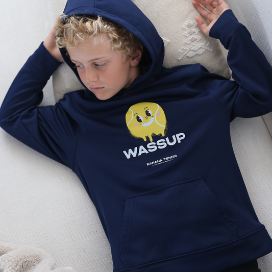 WASSUP · Pullover Hoodie UPDATE ON APLIIQ