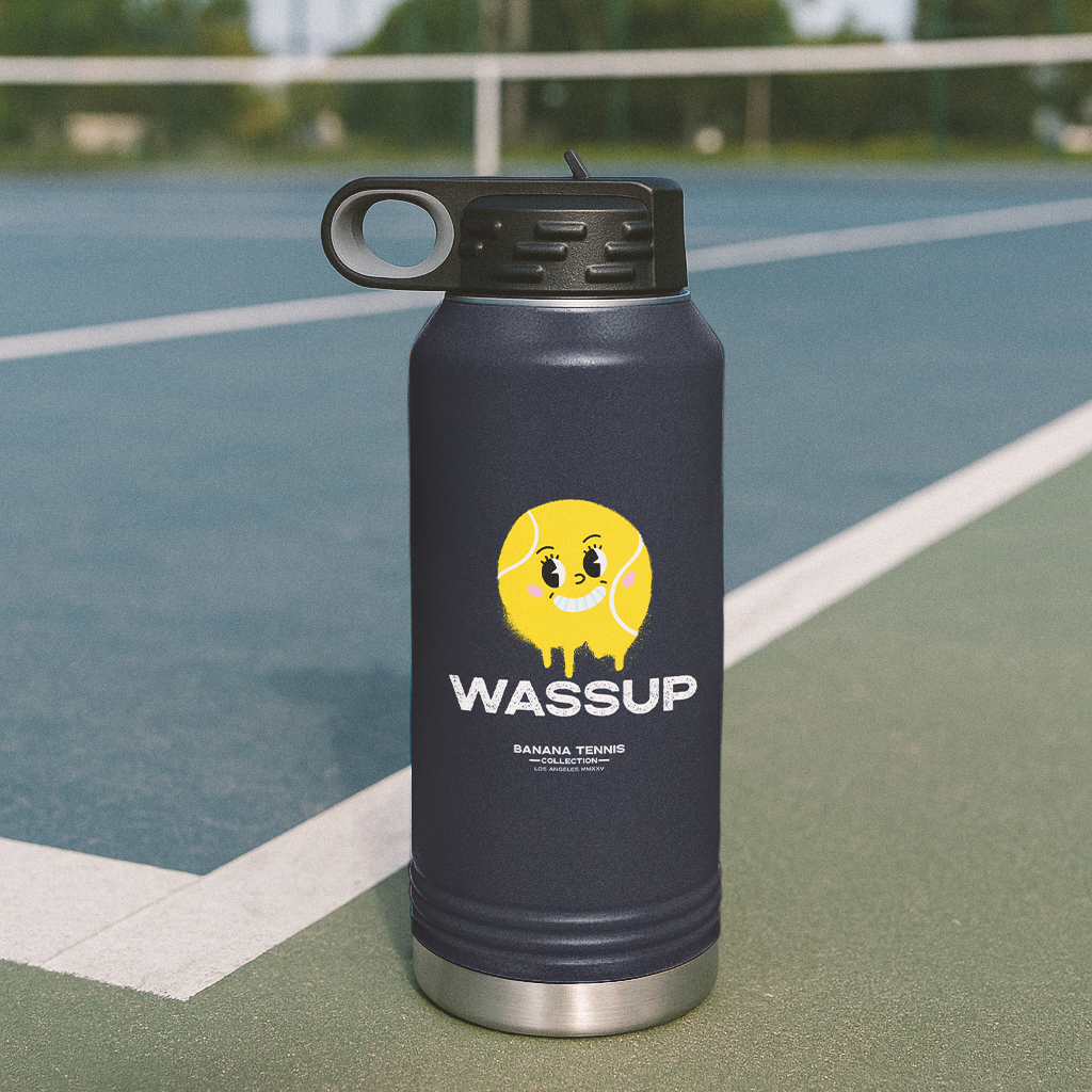 WASSUP · Stainless Steel Water Bottle - Navy