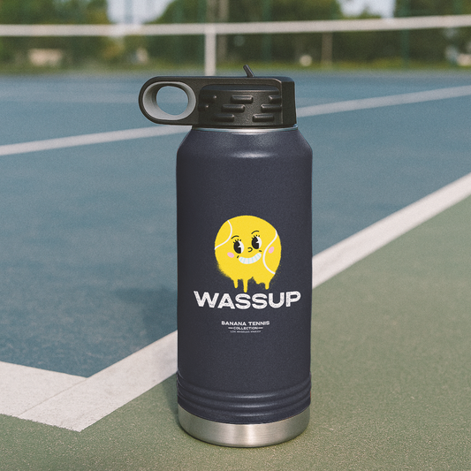 WASSUP · Stainless Steel Water Bottle - Navy